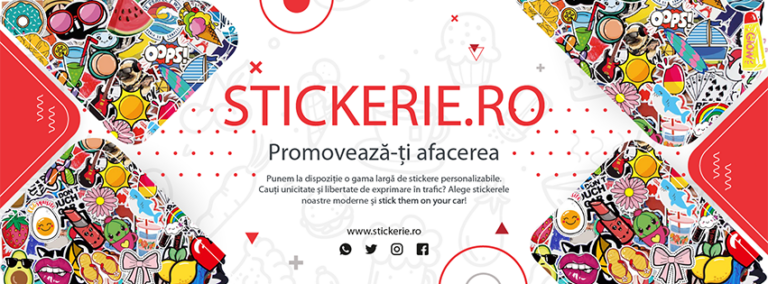 Stickerie – Stickere auto-moto personalizabile