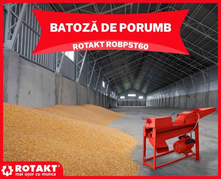 Batoza de Porumb ROBP5T60 – aliatul micului fermier