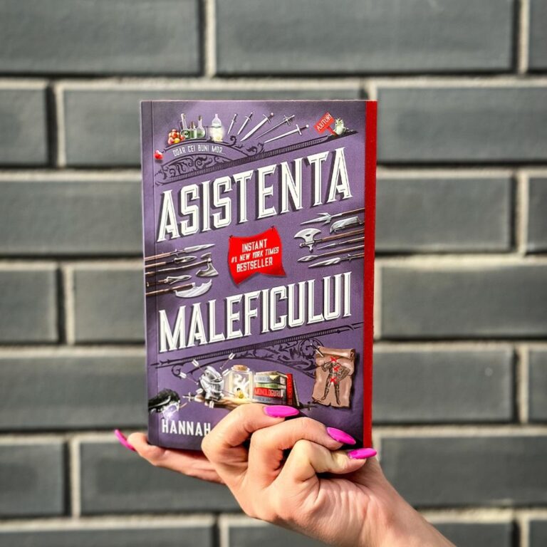 Descoperă lumea fascinantă a răului alături de „Asistenta Maleficului”, de Hannah Nicole Maehrer