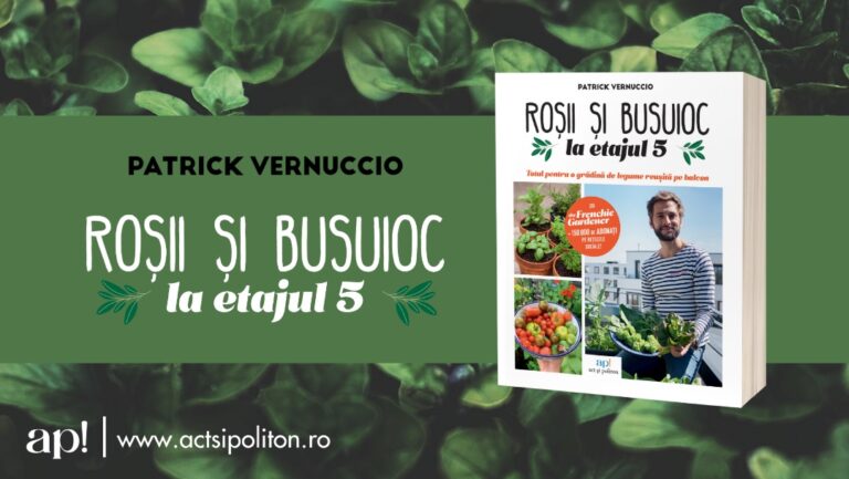 Scriitorul francez care și-a transformat propriul balcon într-o veritabilă junglă urbană în care cultivă legume și fructe organice sezoniere