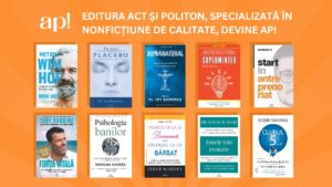 Editura ACT și Politon, specializată în nonficțiune de calitate, devine ap!